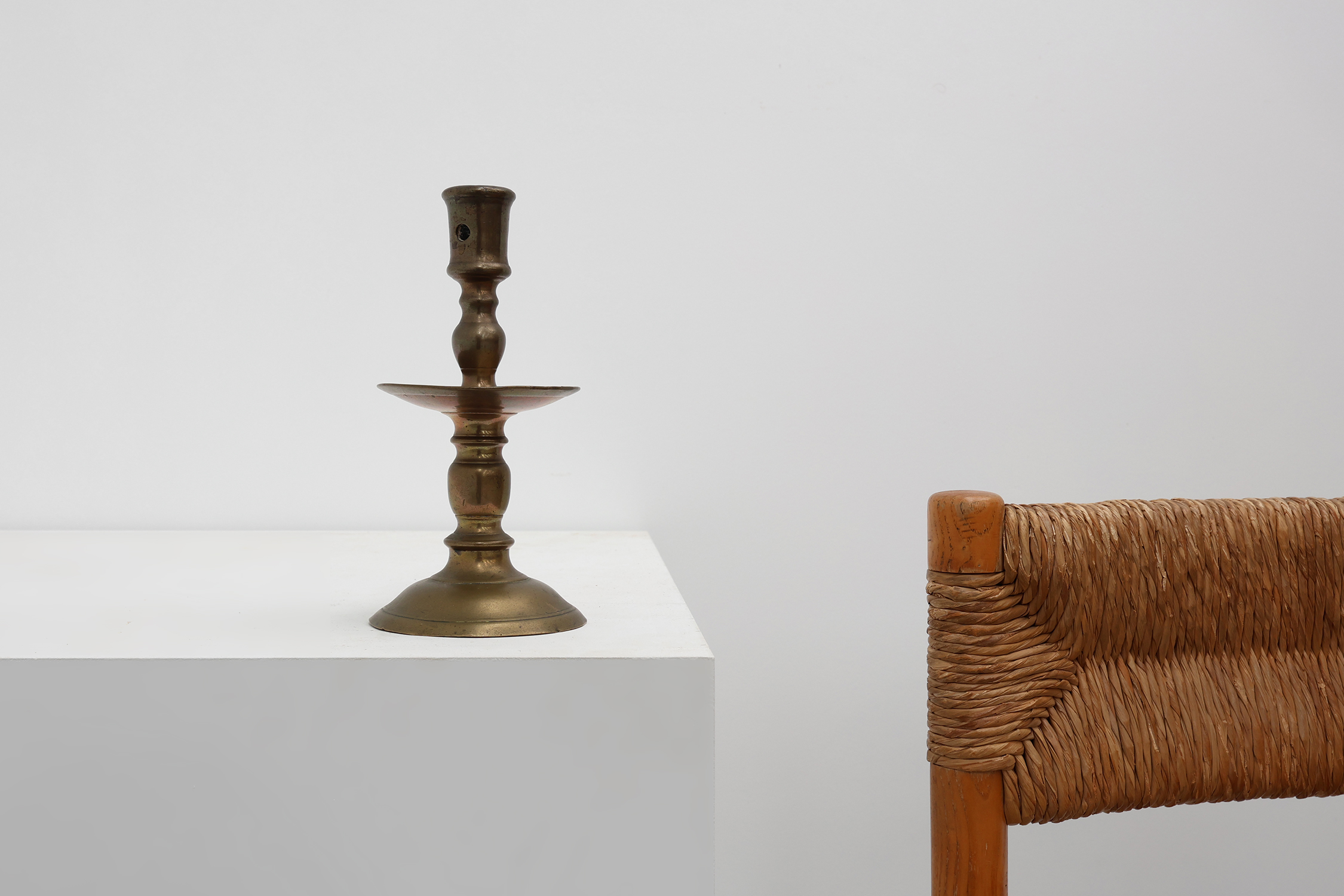 17th-Century Belgian Bronze Candlestick in Renaissance Stylethumbnail